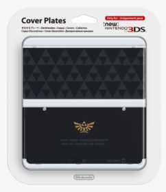 New 3ds Cover Plate 24 Zelda Triforce   Srcset Data - New 3ds Star Cover Plates, HD Png Download, Transparent PNG